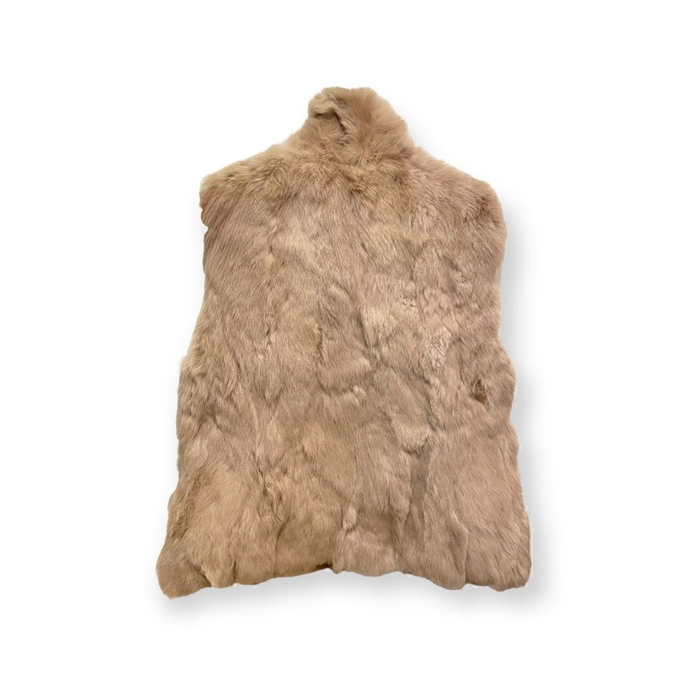 ADRIENNE LANDAU Reversible Real Fur Vest |Size: M| - Picture 7 of 10